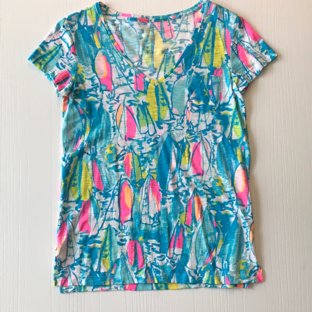 Lilly Pulitzer “Beach and Bae” Meredith Tee